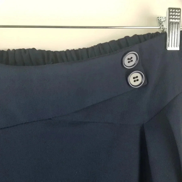 Kancy Kole Bundle Women's High-waisted Flared Skirts Beige, Navy Blue, Green 2X - Picture 9 of 16